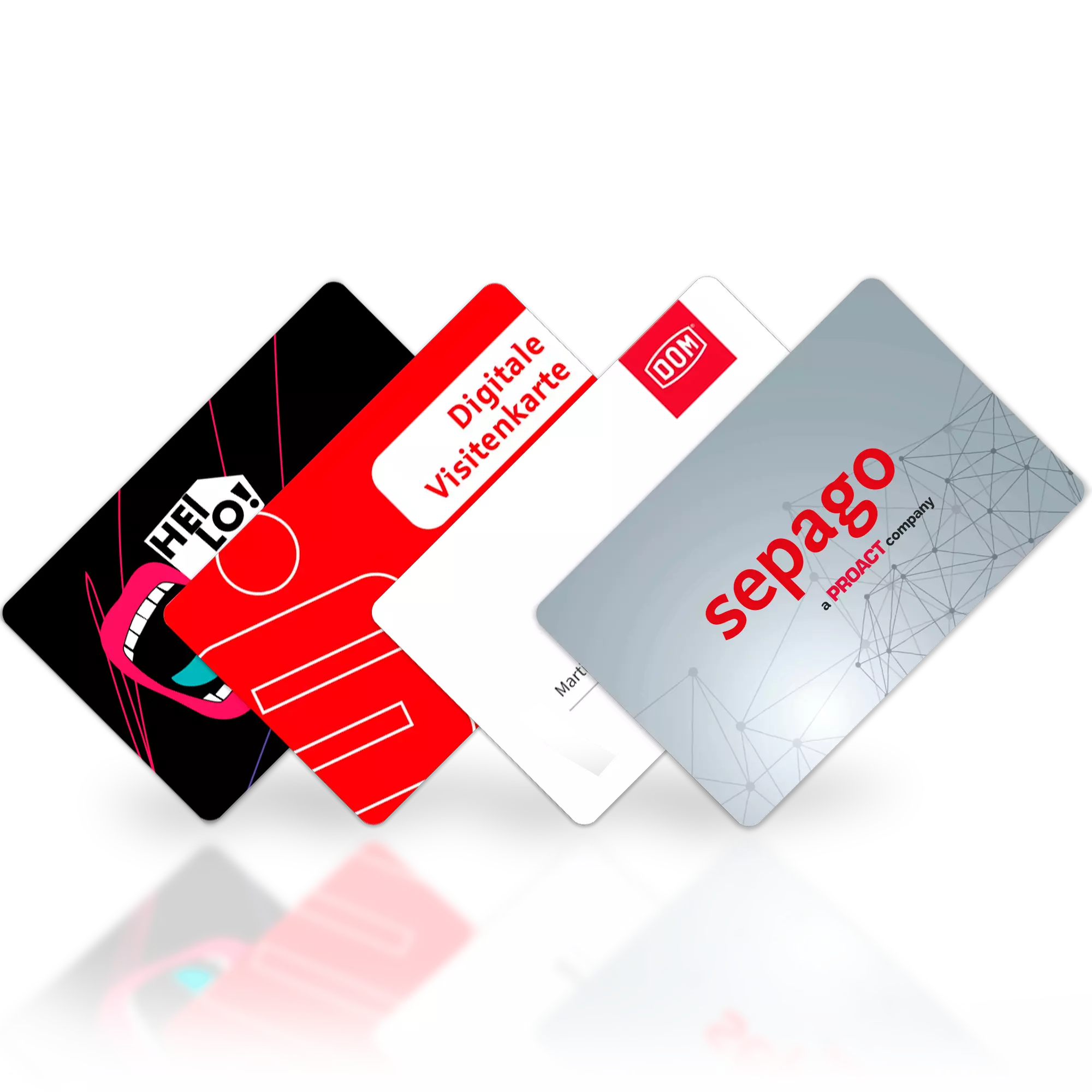 personalisierbare Smartcard - Digitale Visitenkarte NFC (4/4)